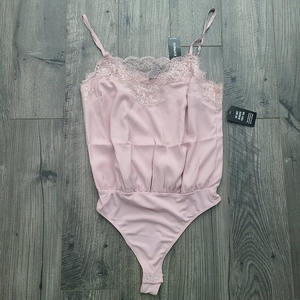 Lace Cami Thong Bodysuit